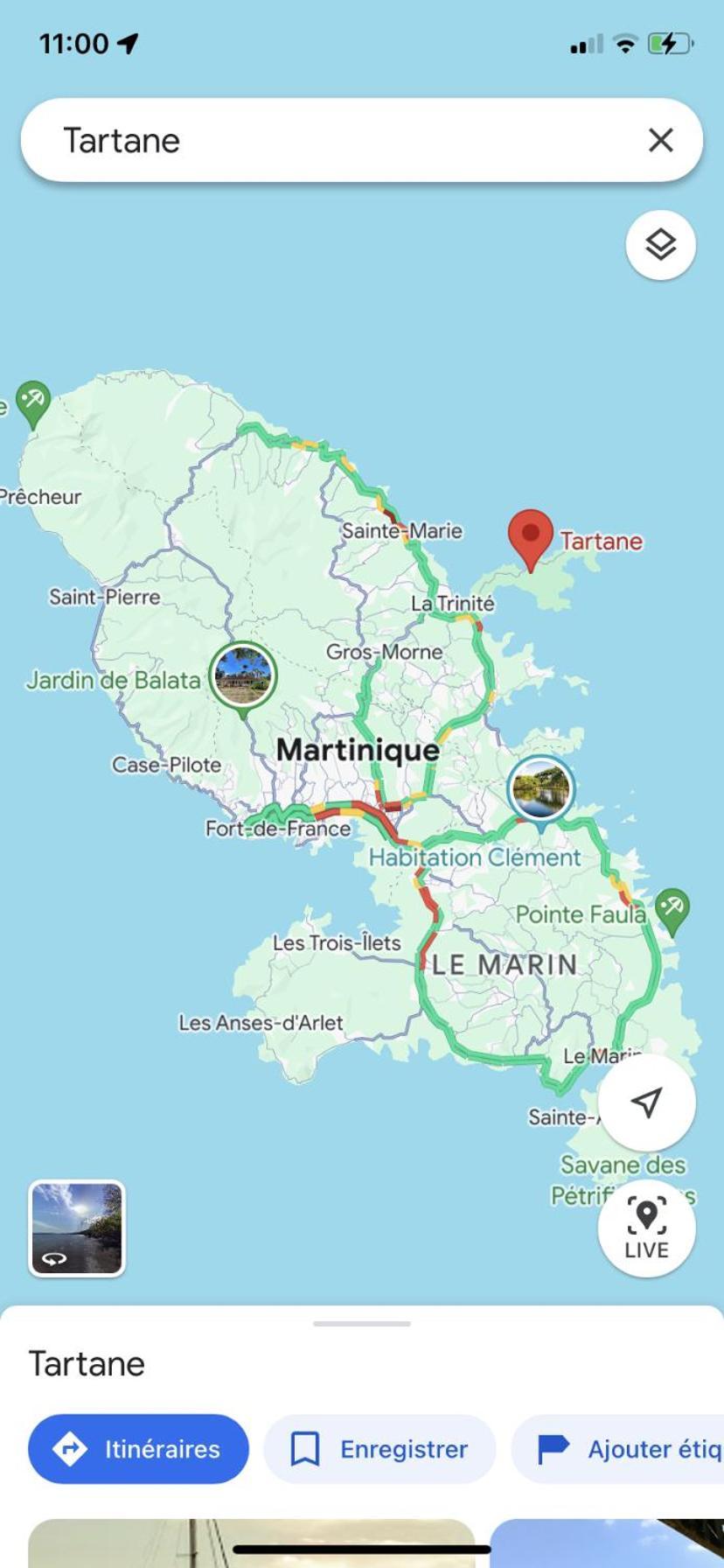 Studio Entre Terre Et Mer, Tartane, Martinique 拉特里尼泰 外观 照片